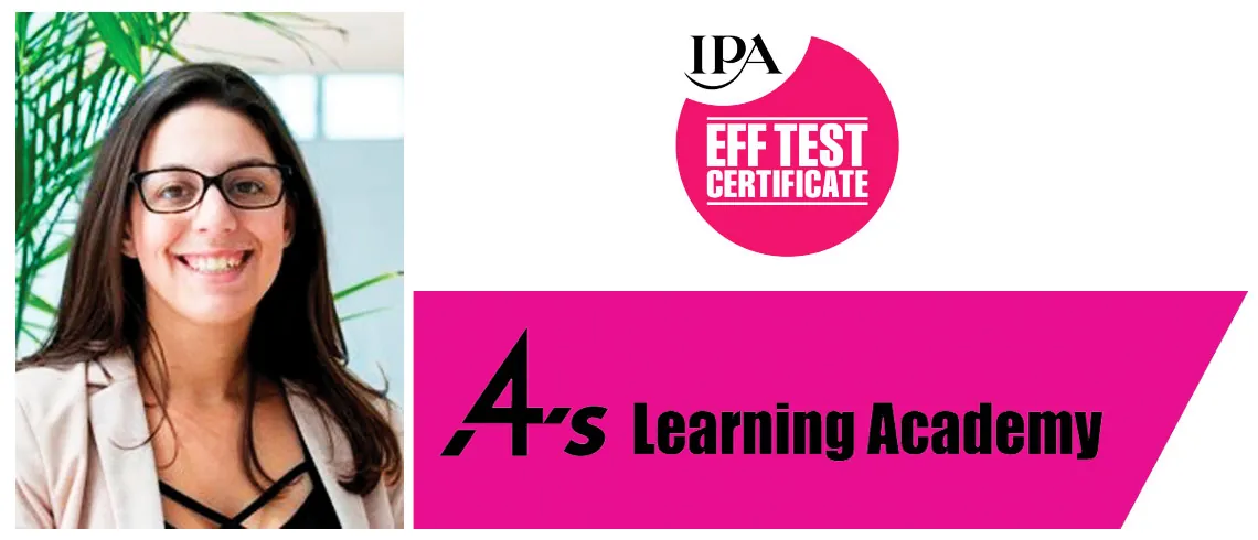 Allyson Russo recently earned the Eff certification
