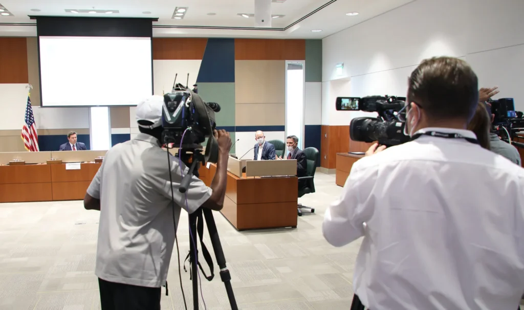 HCP contributes to a governor's panel discussion at Port Tampa Bay