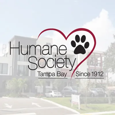 Humane Society of Tampa Bay logo over their building