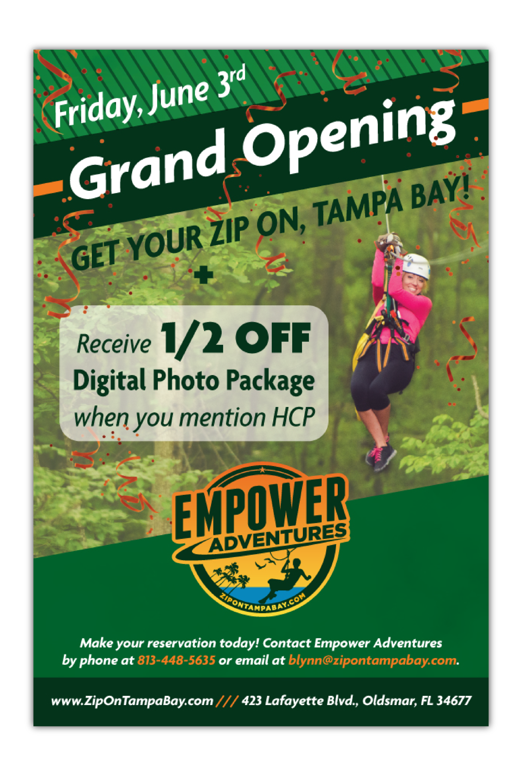 Zip On Tampa Portfolio Piece of News Letter