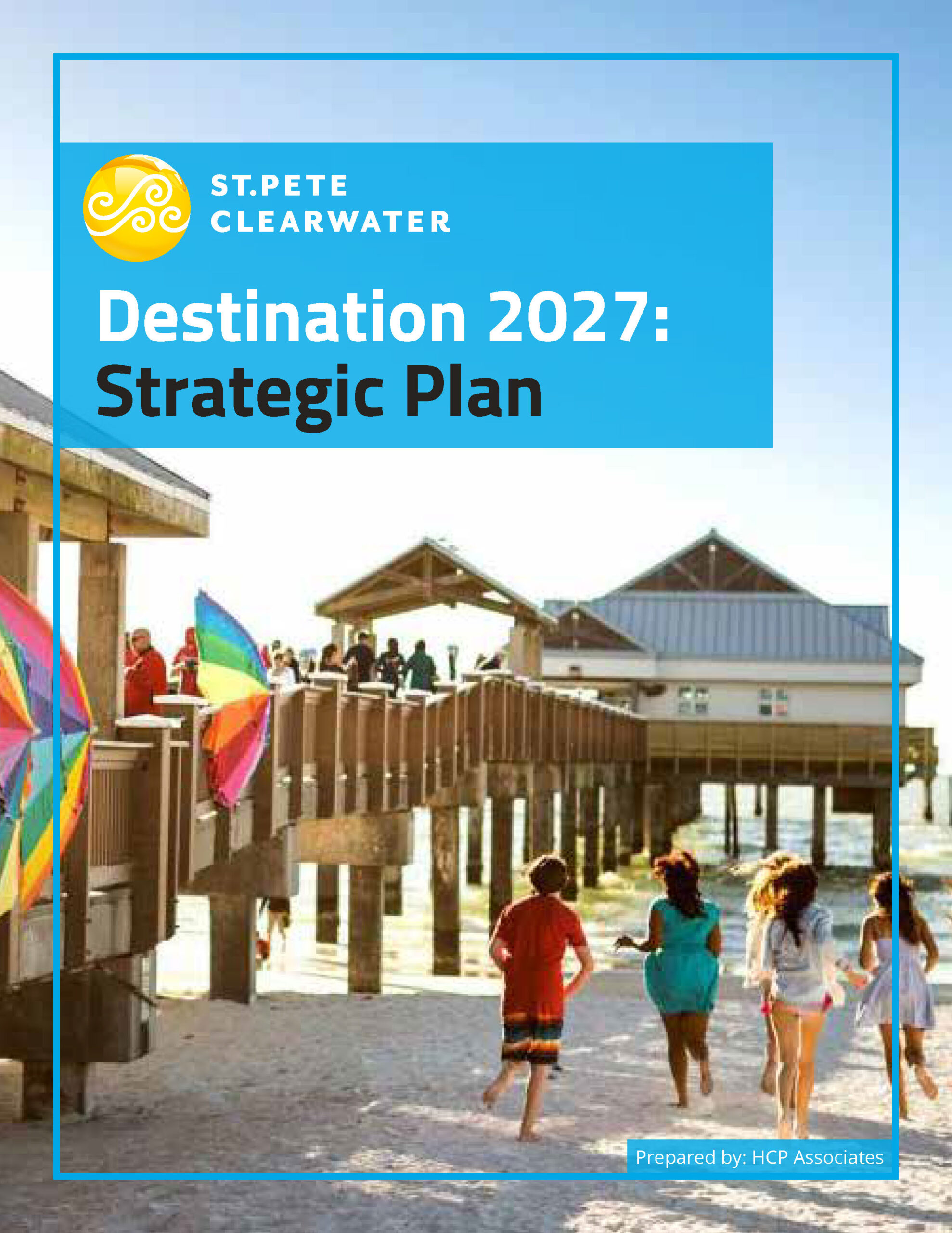 St. Pete Clearwater 'Destination 2027' strategic plan cover