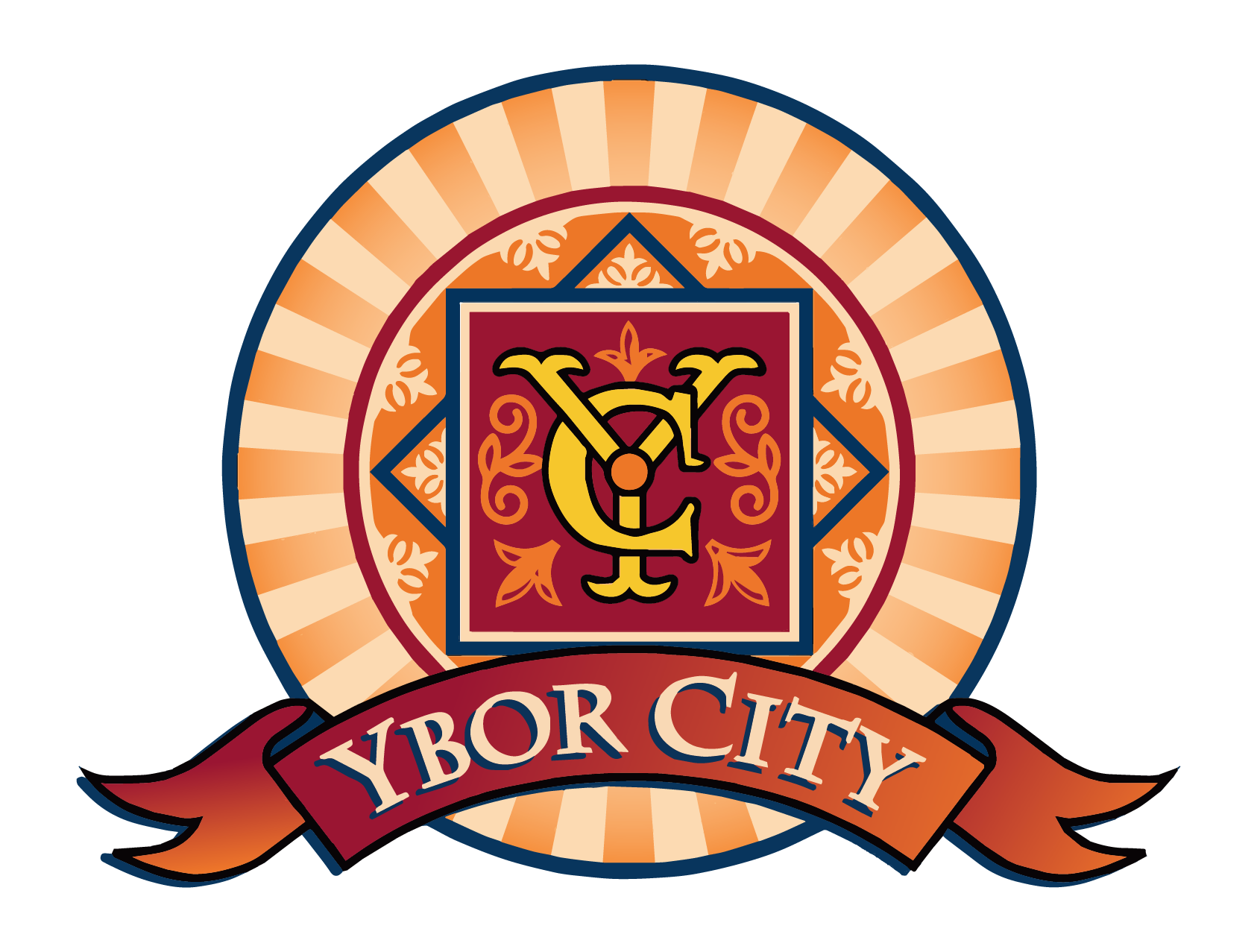 Ybor City Development Corporation Crest Logo