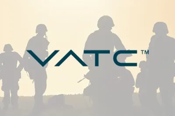 VATC logo over a silhouette of soldiers
