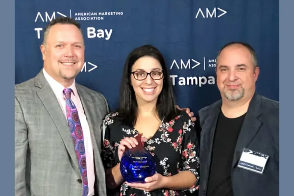 Image of HCP Showcasing AMA Marketer of the Year Award