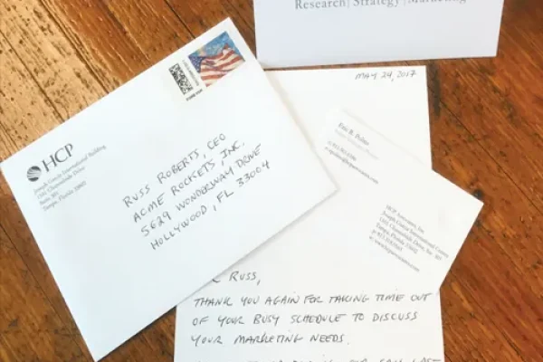 The Thank You Note